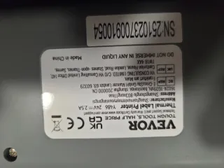 Impresora Térmica Vevor Gris