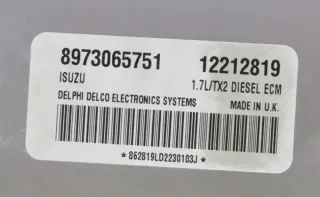 Kit Centralita OPEL ASTRA G 8973065751 12212819 24445098 24 445 098 E-352-21