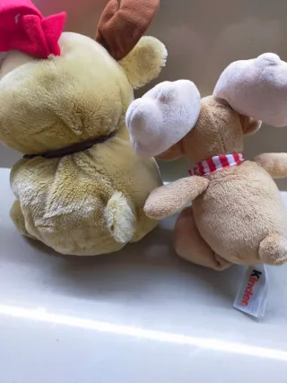 Set 2 simpatiche renne peluche