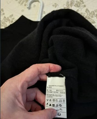 Vestido / traje, de lana negro invierno
