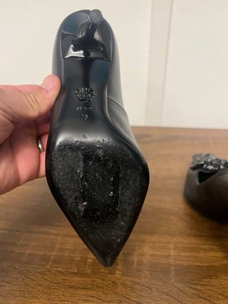 Scarpe Versace Donna Nere Medusa