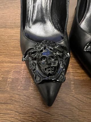 Scarpe Versace Donna Nere Medusa