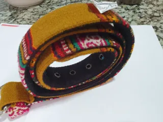 Cinturón Vintage Lana Alpaca Wintaya Multicolor xl