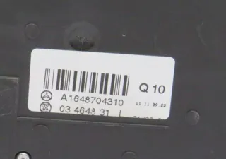 Interruptor de Asientos MERCEDES-BENZ W164 A2519185730 A1648704310 A2048702558