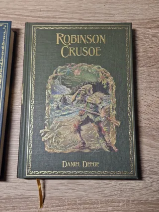 Pack 2 libros La isla del tesoro y Robinson crusoe