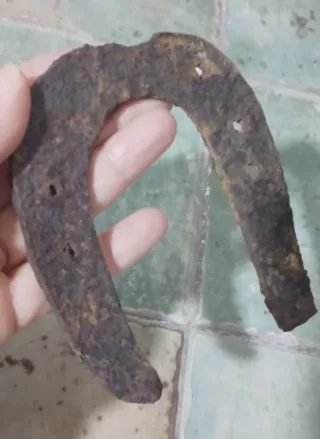 Herradura antigua de 1900