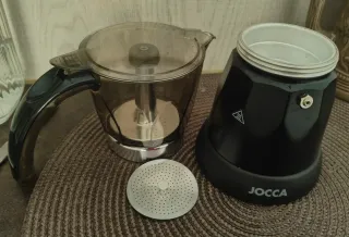 Cafetera Eléctrica Italiana Negra