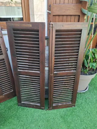 Persianas de madera