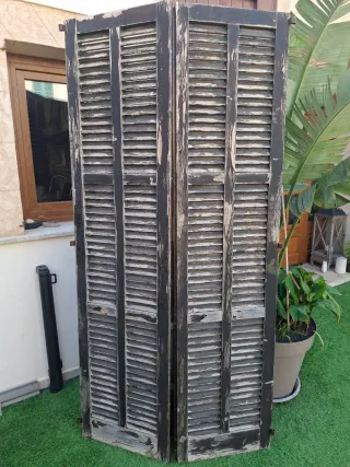 Persianas de madera