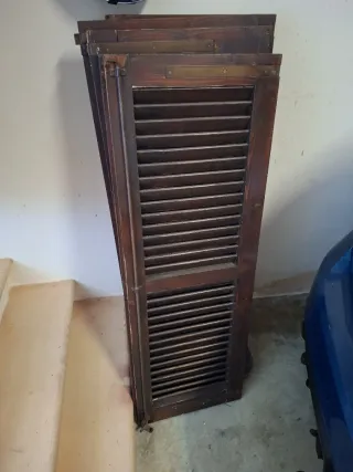 Persianas de madera