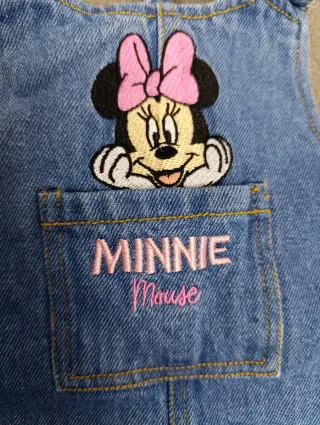 Vestido Peto Bebé Minnie Mouse