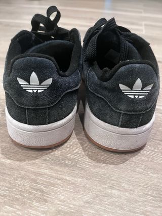 Zapatillas Adidas Campus Negras y Blancas