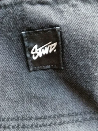 Pantalones cortos vaqueros negros STDW