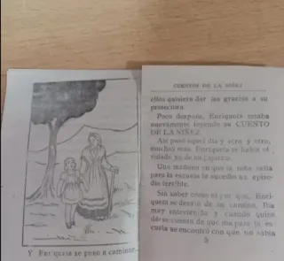 Minicuento El sueño de Enriqueta