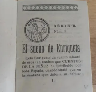 Minicuento El sueño de Enriqueta