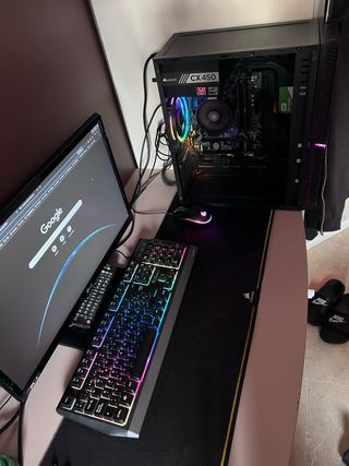 Setup Gaming Completo RGB | PC + Monitor + Teclado