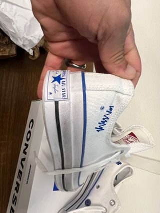 Converse All Star Blu/Bianche