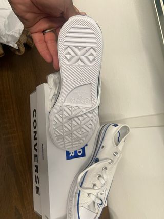 Converse All Star Blu/Bianche