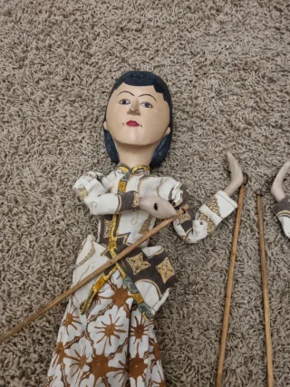 Pareja Marionetas Balinesas