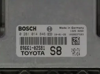 Centralita Motor TOYOTA 89661-02S81 8966102S81 89661-02S81S8 0281014846