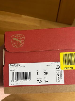 Zapatillas Puma Court Lally Talla 38