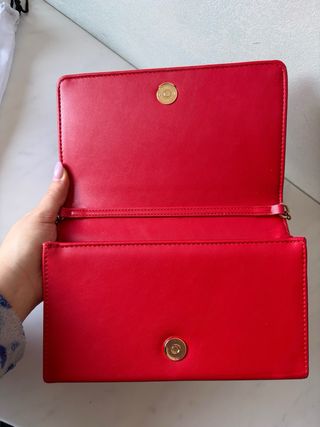 Borsa Love Moschino rossa e bianca