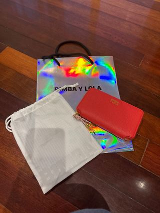 Cartera Bimba y Lola Roja Pequeña