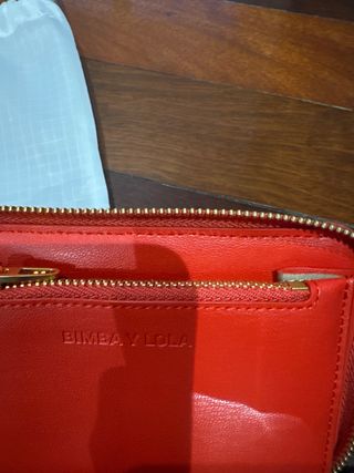 Cartera Bimba y Lola Roja Pequeña