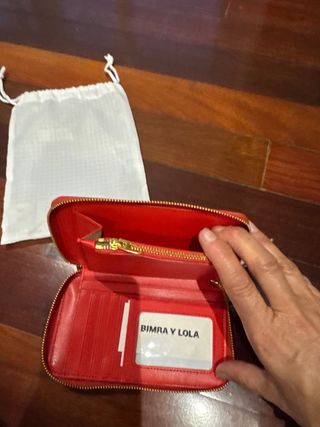Cartera Bimba y Lola Roja Pequeña