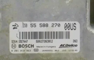 Centralita Motor OPEL CORSA D 55588270 5558827000US 0281018863 0 281 018 863