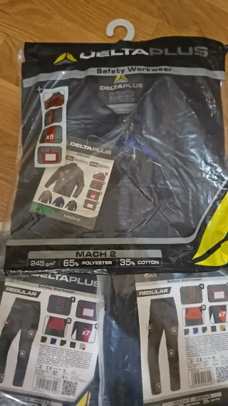 Conjunto Delta Plus: 2 Pantalones y 1 Chaqueta XL