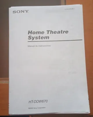 Receptor Home Cinema Sony