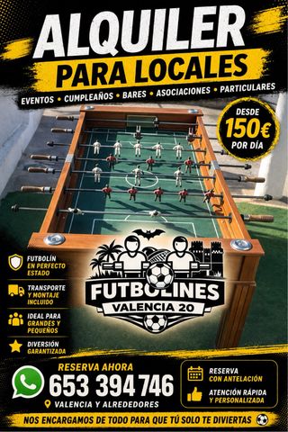 Futbolín para Eventos