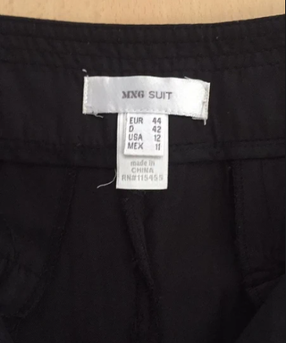 Pantalón de vestir viscosa y algodón