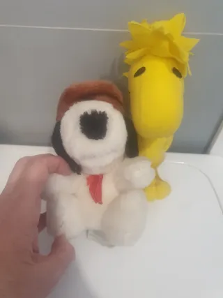Peluche Snoopy e Woodstock