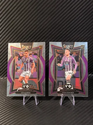 Lote 2 Cromos Select Real Valladolid CF
