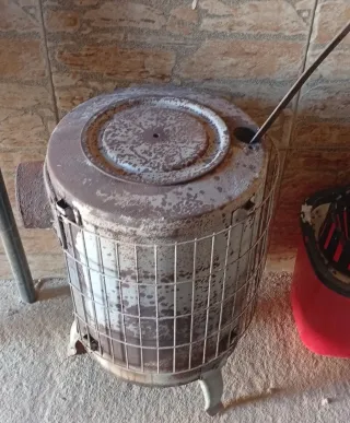 Chimenea metálica completa