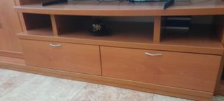 Mueble TV madera marrón