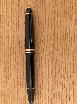 Penna Montblanc Roller Meisterstück Placcata Oro