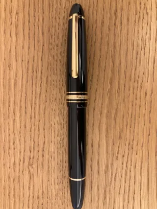 Penna Montblanc Roller Meisterstück Placcata Oro