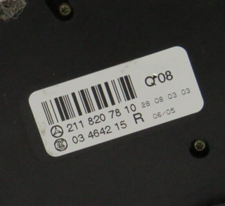 Mando Regulación Asiento MERCEDES-BENZ CLASE E 2118207810 03464215R 03 464215R