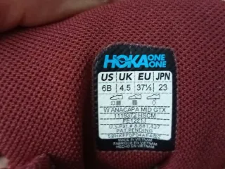Hoka Anacapa Mid GTX T37 Zapatillas Trail