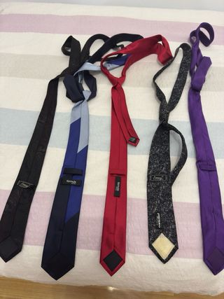 Lote de 5 corbatas