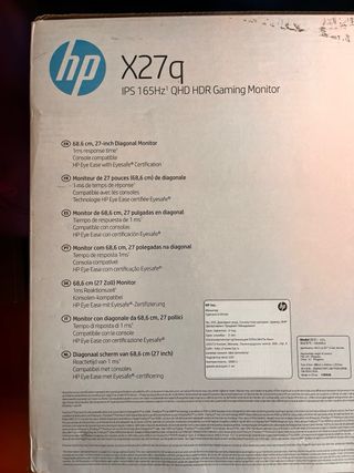 Monitor HP X27q