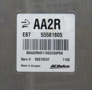 Centralita del Motor OPEL MERIVA 1.7L AA2R E87 55581805 55579237