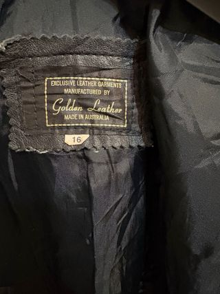 Giubbino biker in vera pelle morbida vintage