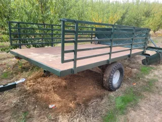Carreta agrícola 3x2m con laterales