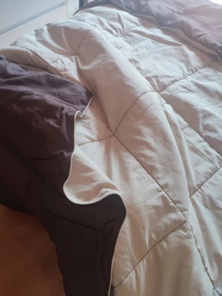 Edredón Nórdico Bicolor Burrito Blanco