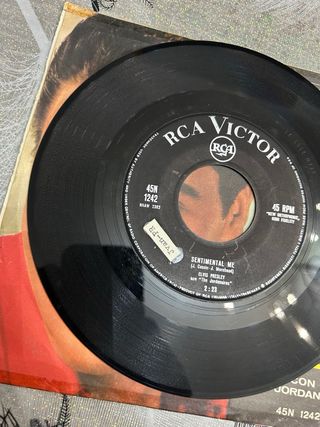 Elvis Presley 45 giri No More La Paloma