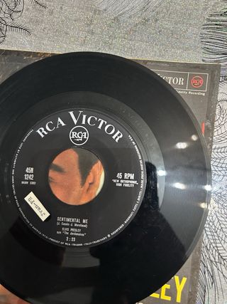 Elvis Presley 45 giri No More La Paloma